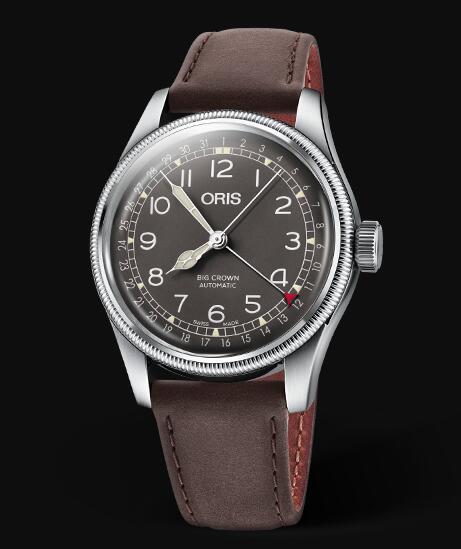 Review Oris Aviation Big Crown Pointer Date 40MM Replica Watch 01 754 7741 4064-07 5 20 64 - Click Image to Close
